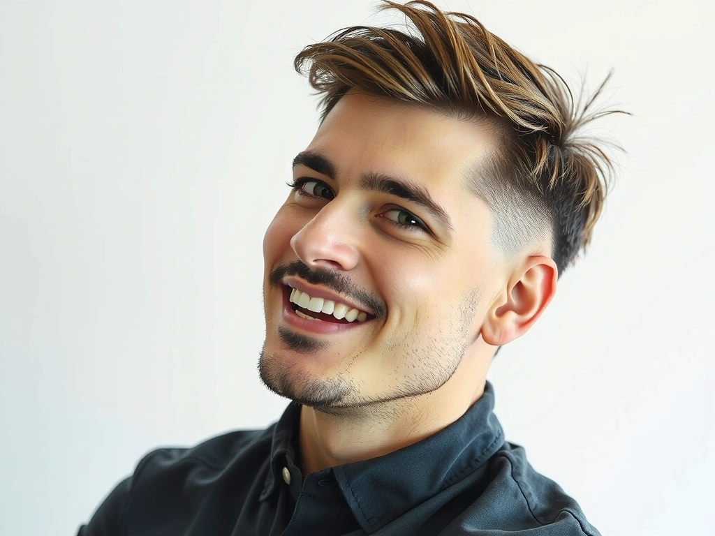 Man feeling energetic and focused