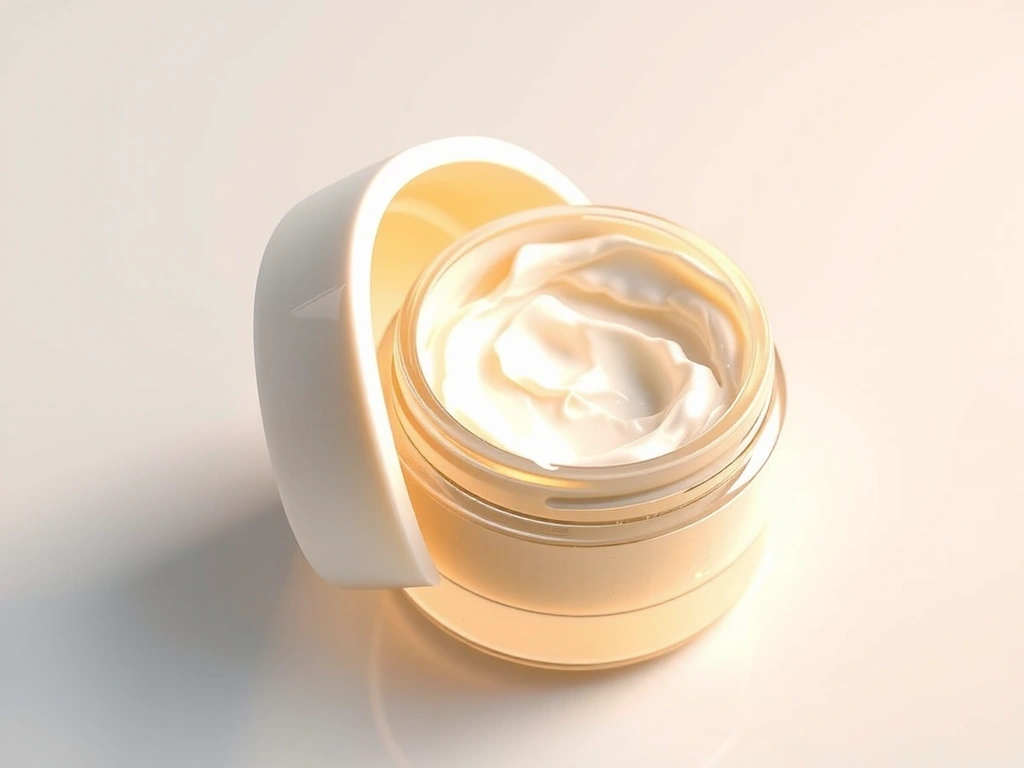 A jar of rich deep hydration cream