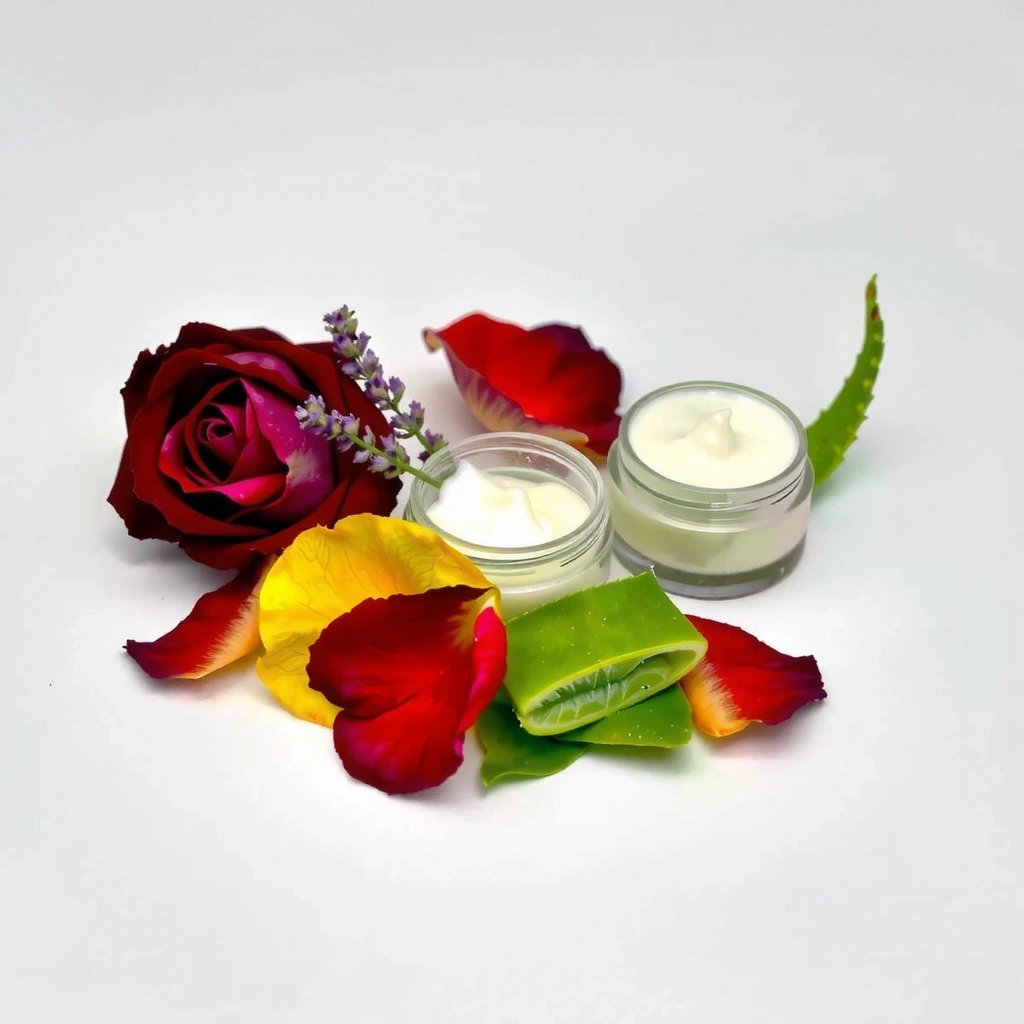 Natural botanical ingredients for skincare